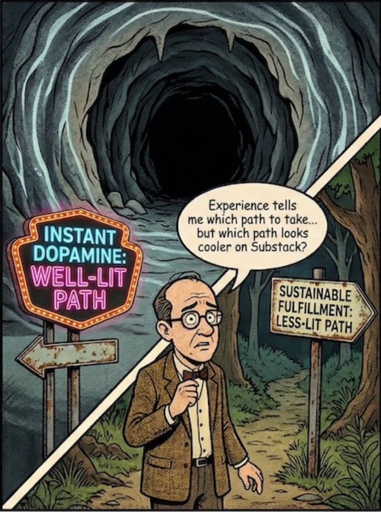 Standing wave and decision to make.