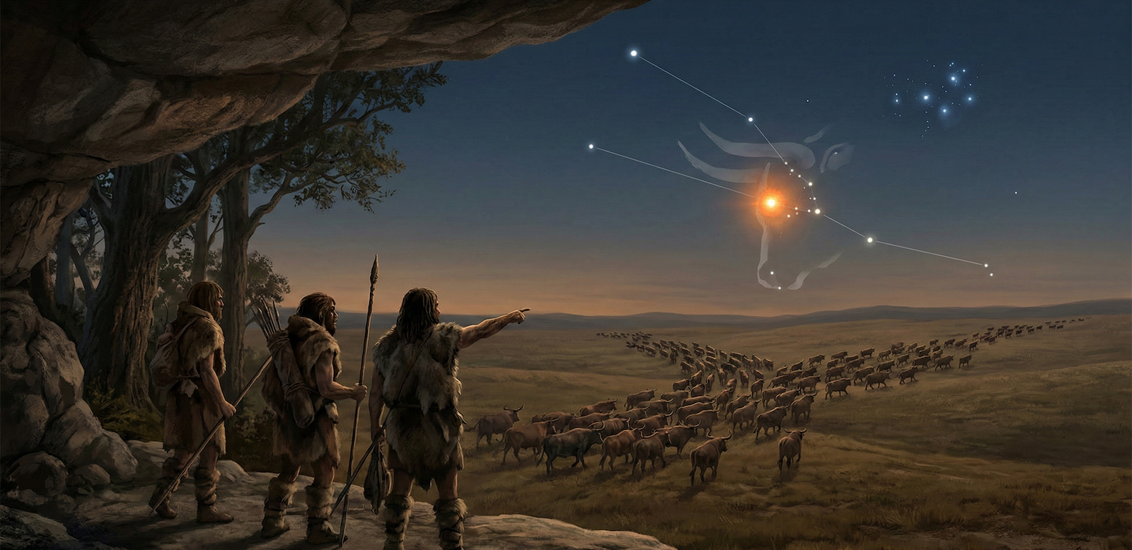 Paleolithic pattern recognition.